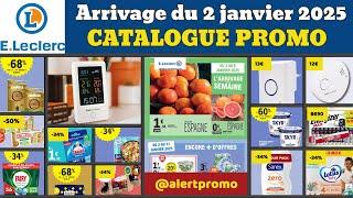 catalogue LECLERC du 2 janvier 2025  Arrivage du jour  Promos deals pub