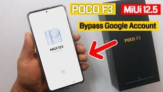 Poco F3 MiUi 12.5 Frp Unlock/Bypass Google Account Lock - Fix App Not Install/Fail To Set Lock