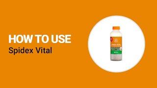 How to use Spidex Vital from Koppert