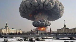 A HUGE EXPLOSION HAPPENED IN MOSCOW CITY! PUTIN's Presidential Palace was destroyed by a US missile