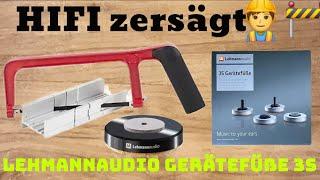 Hifi zersägt ️         @Lehmannaudioamplifiers Gerätefüße 3S & Ankündigung