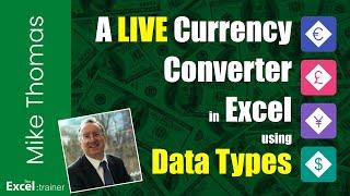 Create a Live Currency Converter in Excel using Data Types