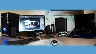 Gaming/Desk Setup (Room Tour) | Aztech Gaming 2013