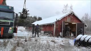 Workshop move, heavy crane work and machine moving