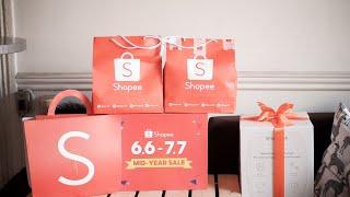 Shopee 6.6 - 7.7 Mid Year Sale Huge Unboxing