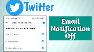 how to turn off twitter email notifications | twitter email notification band kaise kare