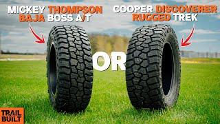 Mickey Thompson Baja Boss vs Cooper Discoverer Rugged Trek