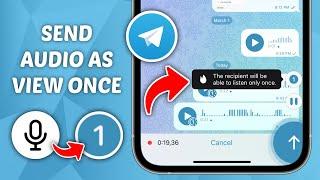 How to Send Voice Message As View Once on Telegram