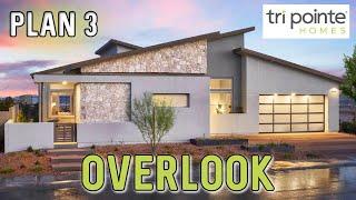 Overlook by Tri Pointe Homes Plan 3 | Single Story Modern Homes for Sale in Summerlin