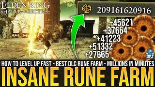 Elden Ring: New Best DLC RUNE FARM - 1,000,000+ Every 5 Minutes - How To Level Up Fast