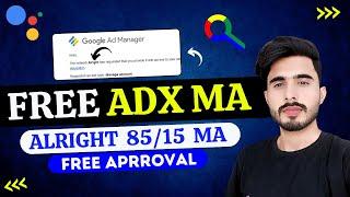 Free Alright ADX MA Approval 85/15 On Any Site - Full Method