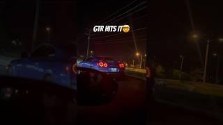 GTR fake hit it #fastcars #gtr #entertainment