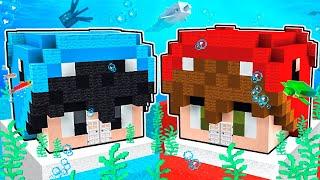 Nacho vs Dagar: Reto de Casas BAJO EL AGUA en Minecraft