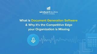 What is Document Generation Software & Why it is the Competitive Edge your Company is Missing