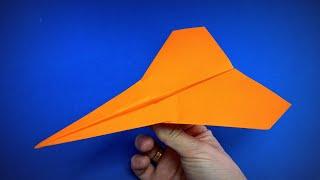 Wie man ein Papierflugzeug baut, das weit fliegt | Origami Flugzeugpfeil