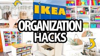 GENIUS IKEA ORGANIZATION HACKS for your ENTIRE house! (+ what’s NEW at IKEA 2023!)