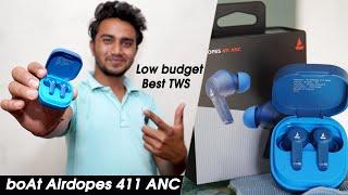 Boat Airdopes 411 ANC Unboxing & Review ️ Best TWS Earbuds in 2022 #InfotechTarunKD #TarunKD