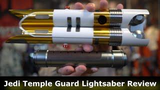 Star Wars Jedi Temple Guard Lightsaber Review ( NSabers , TXQ )