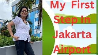 My First Step In Jakarta Airport Indonesia ll Cover By Rina De.