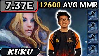 7.37e - Kuku CRYSTAL MAIDEN Hard Support Gameplay 22 ASSISTS - Dota 2 Full Match Gameplay