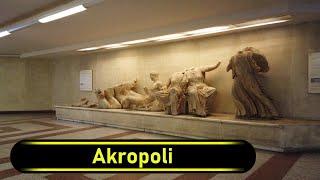 Metro Station Akropoli - Athens  - Walkthrough 