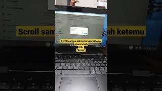 Cara Reset Powerwash Chromebook #reset  #chromebook #acer #powerwashing #pokameamebelalangkupukupu