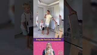 KASIHAN ADIK NANGIS DI PAKSA SUKA SEPEDA #shorts #shortsfeed