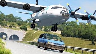 Airplane Emergency Landing Crashes 3 | BeamNG.drive