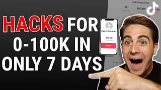 NEW HACK To GET FOLLOWERS FASTER on TikTok (Gain 100K Followers in 7 days)