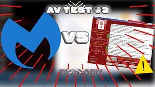 AV Test #3 | Malwarebytes vs Wannacry (2024)