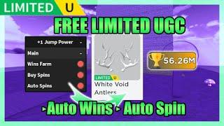 [FREE LIMITED UGC] Every Second You Get +1 Jump Power Script • Auto Farm • Auto Spin  [Roblox] 2023