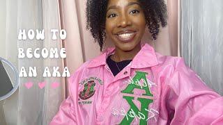 How to join a sorority| Step by Step greek advice to become AKA