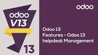 Odoo 13 Helpdesk Module