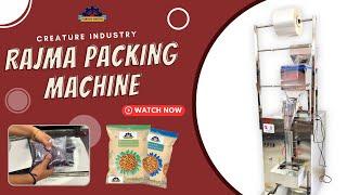 राजमा पैकिंग मशीन | Rajma Packing Machine | Automatic Packaging | Creature Industry