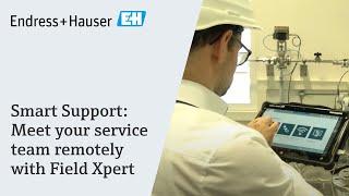 Smart Support: Meet your service team remotely with Field Xpert