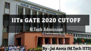 IITs M.Tech 2020 Cutoff through GATE scores | M.Tech Admission 2021 | Complete Details|