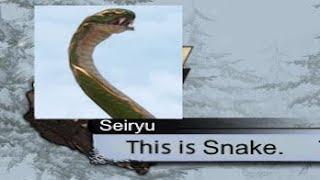 Seiryu is a snake (Four Lords Fandub)