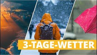 3-Tage-Wetter: Schneeregen, Schnee und etwas Sonnenschein