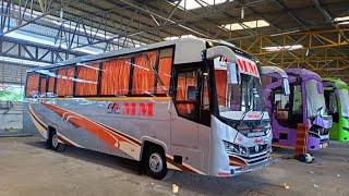 M.M Tours & Travels Brand New Ashok Leyland Mini AC Bus Full Video..