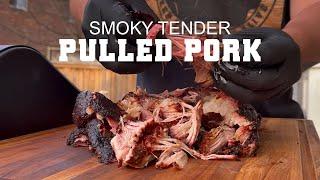 Smoky Tender Pulled Pork on a Pellet Grill!