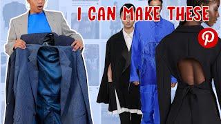 3 easy DIY blazers | Upcycle My Dream Pinterest Wardrobe!