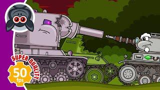 Ghosts attack. “The Ghost Menace” Tank Cartoon