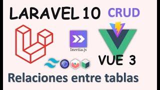 Doble CRUD Laravel 10 Vue 3 con Inertia.js | Vite | Tailwind | ChartJs | DataTables