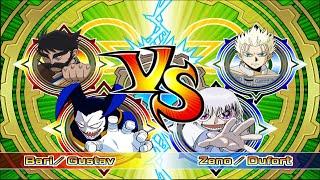 Bari/Gustav vs Zeno/Dufort - Zatch Bell! Mamodo Battles