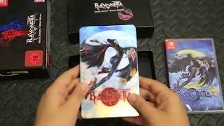 Bayonetta 2 special edition Nintendo Switch unboxing