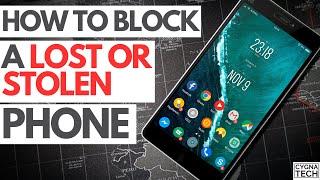 How To Block A Stolen Android Phone | Instant Phone Block | Block Lost Phone | Lost Phone Blocking