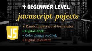 Javascript projects for beginners | Javascript projects #javascriptproject @learnwithcode102