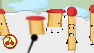 BFDI 10-8 but every 5 seconds, something turns into match