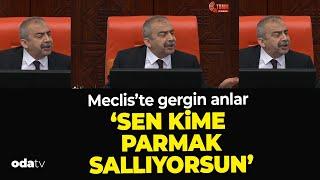 Sırrı Süreyya Önder: "Sen kime parmak sallıyorsun!" Mecliste gergin anlar...