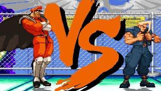 Vega (M.Bison) VS Charlie Nash Mugen Street Fighter